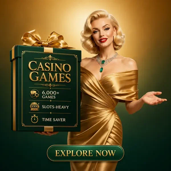 The Emerald Heiress presenta il regalo dei giochi del casinò a Billionairespin con elegante fascino